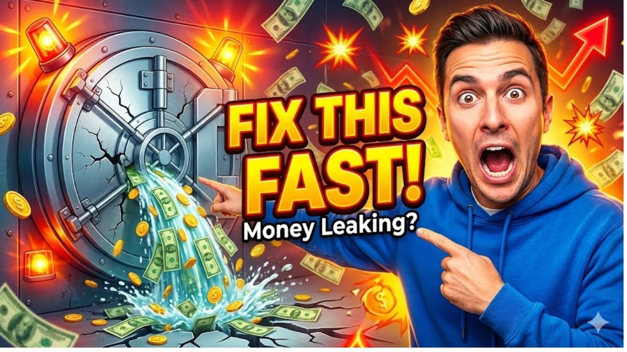 Your Money Is Leaking&hellip; Here&rsquo;s How to Fix It FAST!