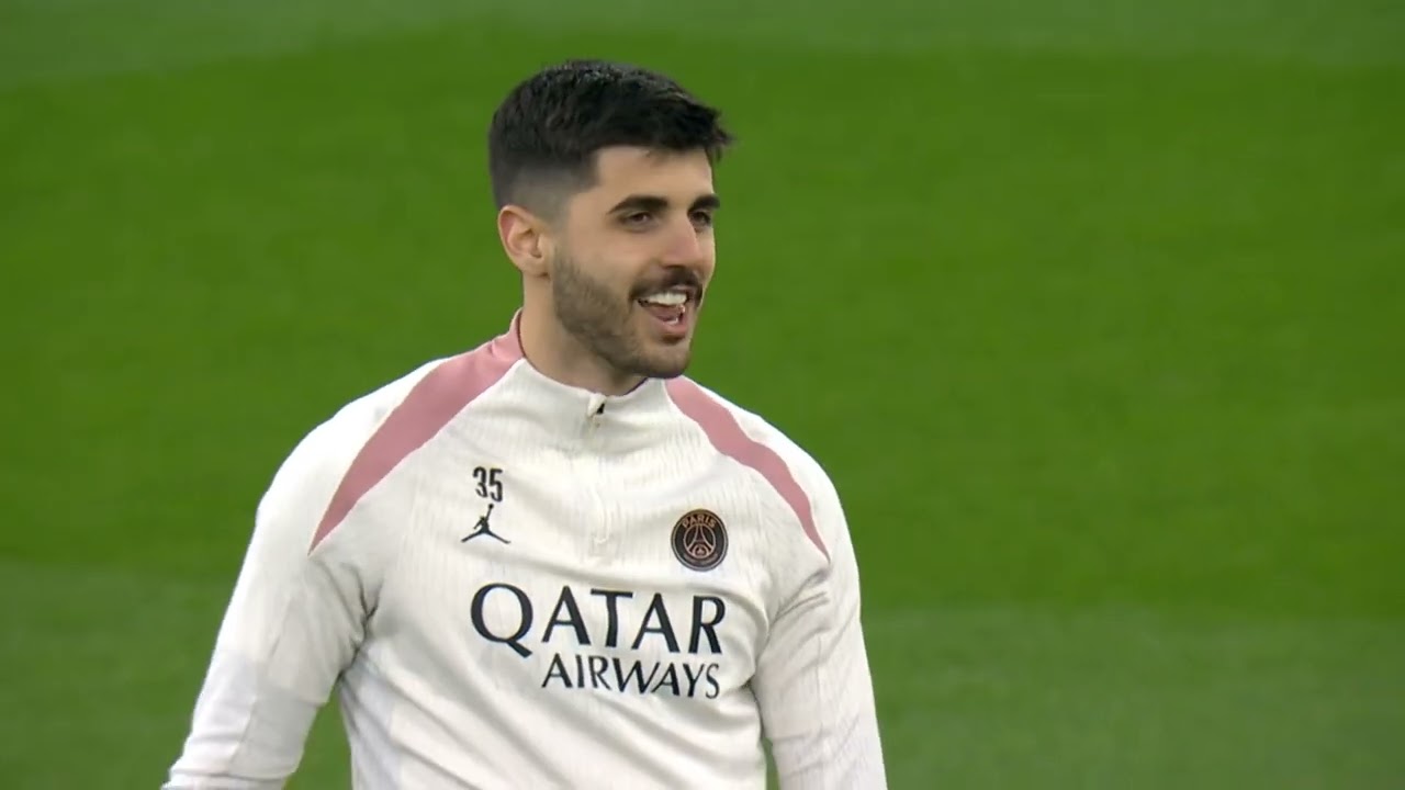 PSG, 0-1, train at Anfield ahead of Liverpool Champions League second leg