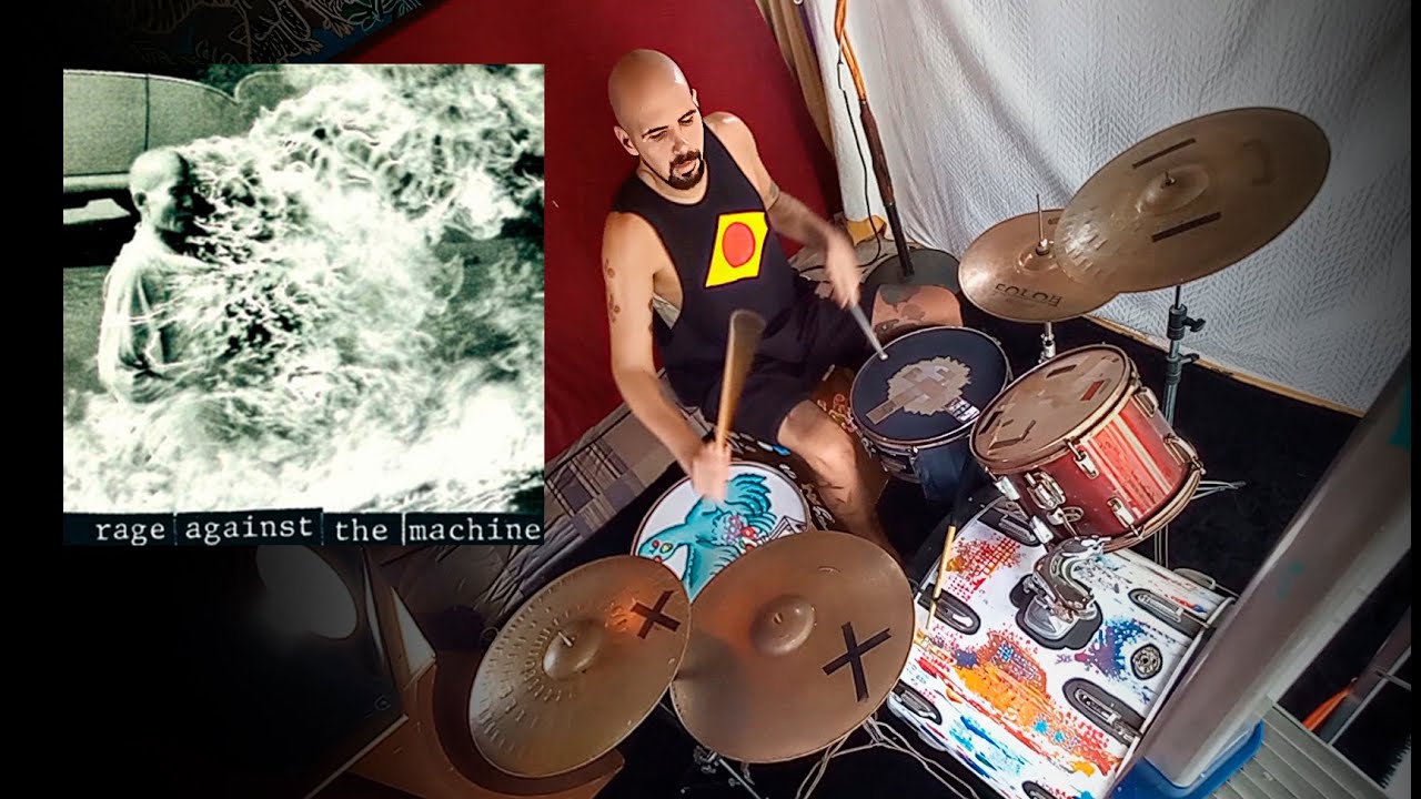 🥁 Know your enemy na bateria (Rage against the machine)