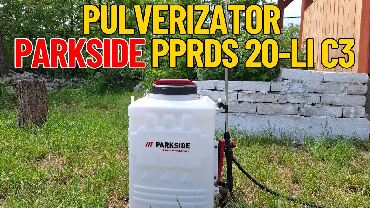 Este oare cel mai bun produs de la Parkside? Pulverizator cu acumulator Parkside PPRDS 20-LI C3