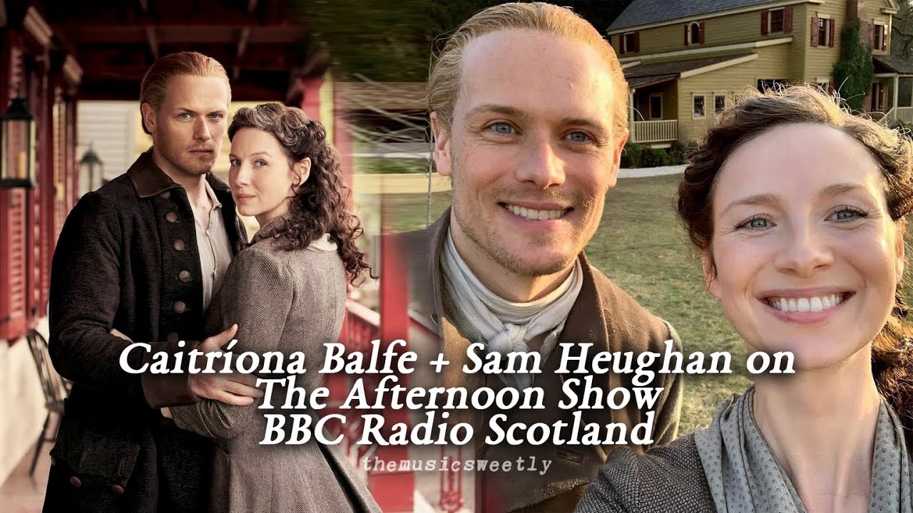 Caitriona Balfe + Sam Heughan | The Afternoon Show Podcast | Outlander Season 6