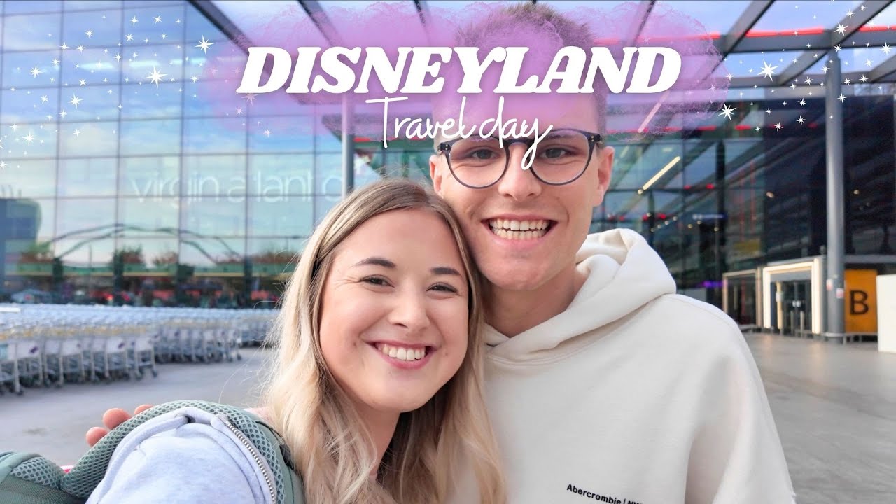 DISNEYLAND TRAVEL DAY VLOG ✈️ | Virgin Atlantic | Sheraton Park Hotel | Target 🎯