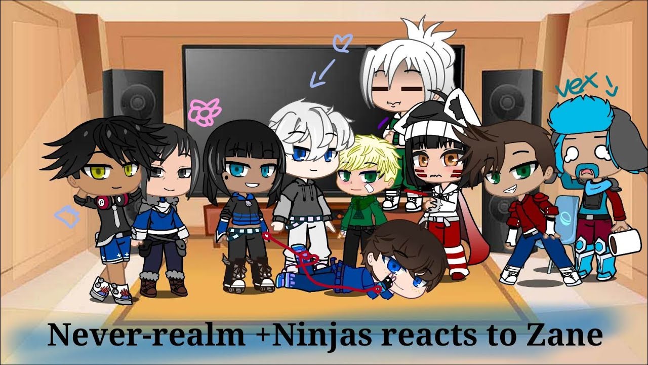 Never realm + Ninjas reacts to Zane//Iyapotts// (Part 3)
