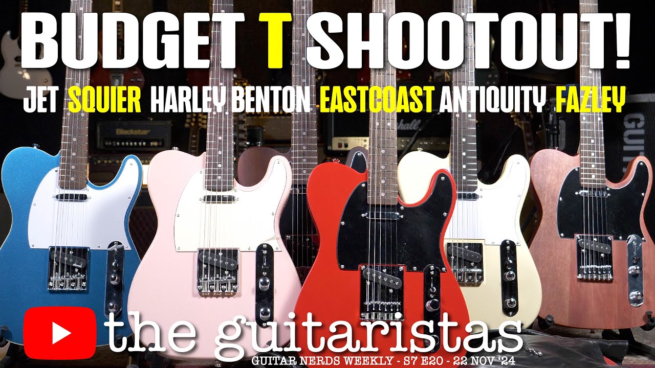 Budget Telecaster Shootout! 🎸 Sub $200 Line-Up Side By Side