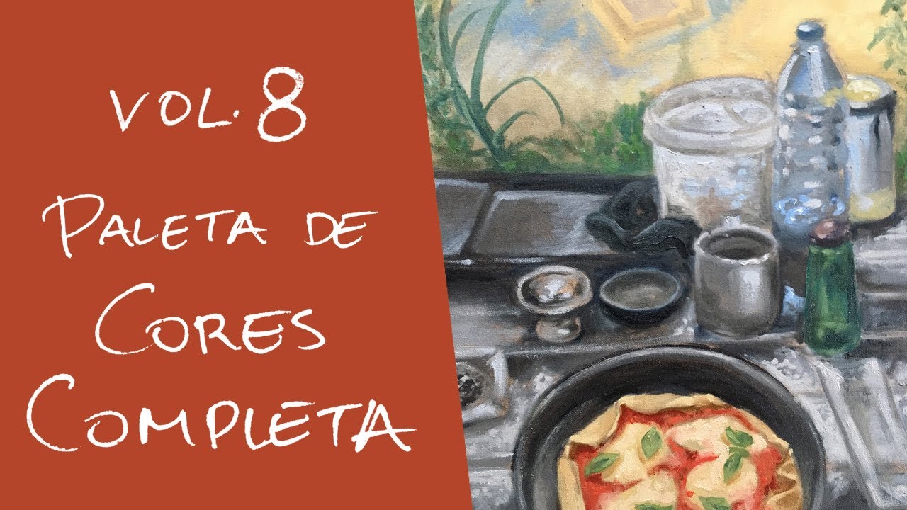 Conceitos Fundamentais de Pintura v.8 - Paleta de Cores Completa