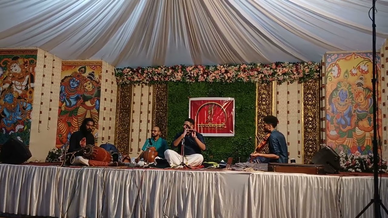 Flute concert by Vazhappally Akhil Anilkumar