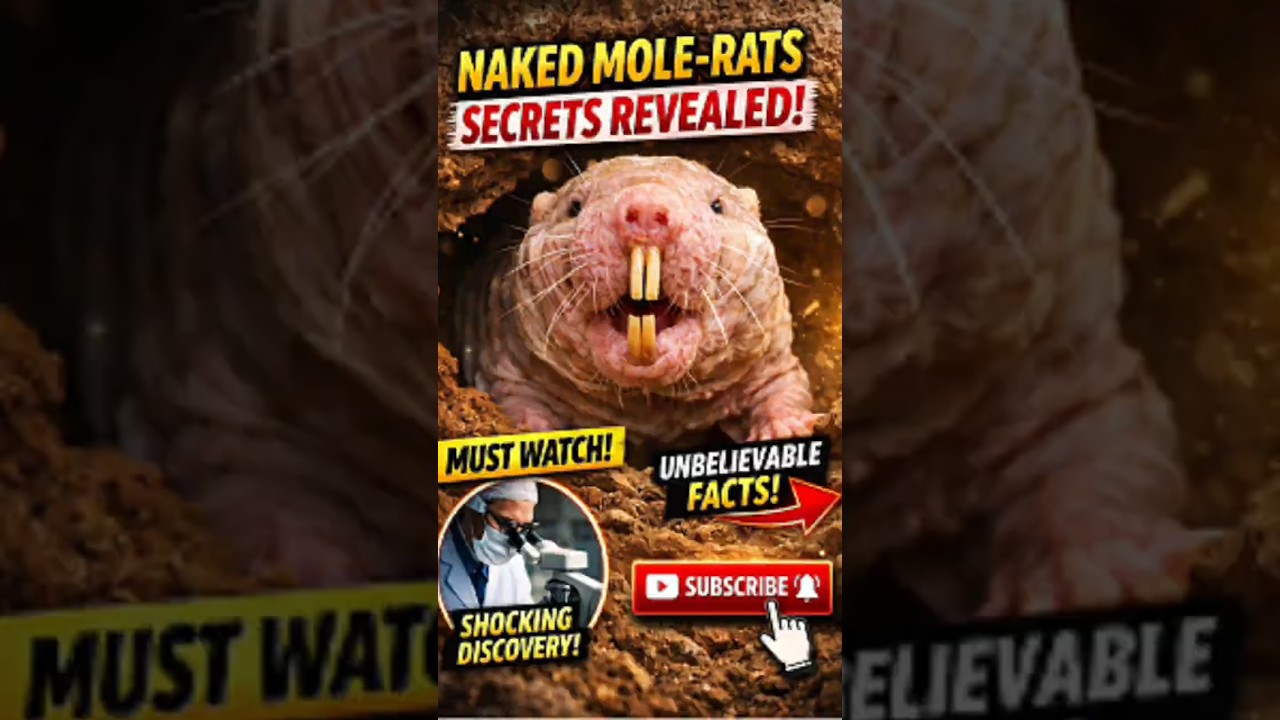 THIS MAMMAL LIVES LIKE AN ANT COLONY 