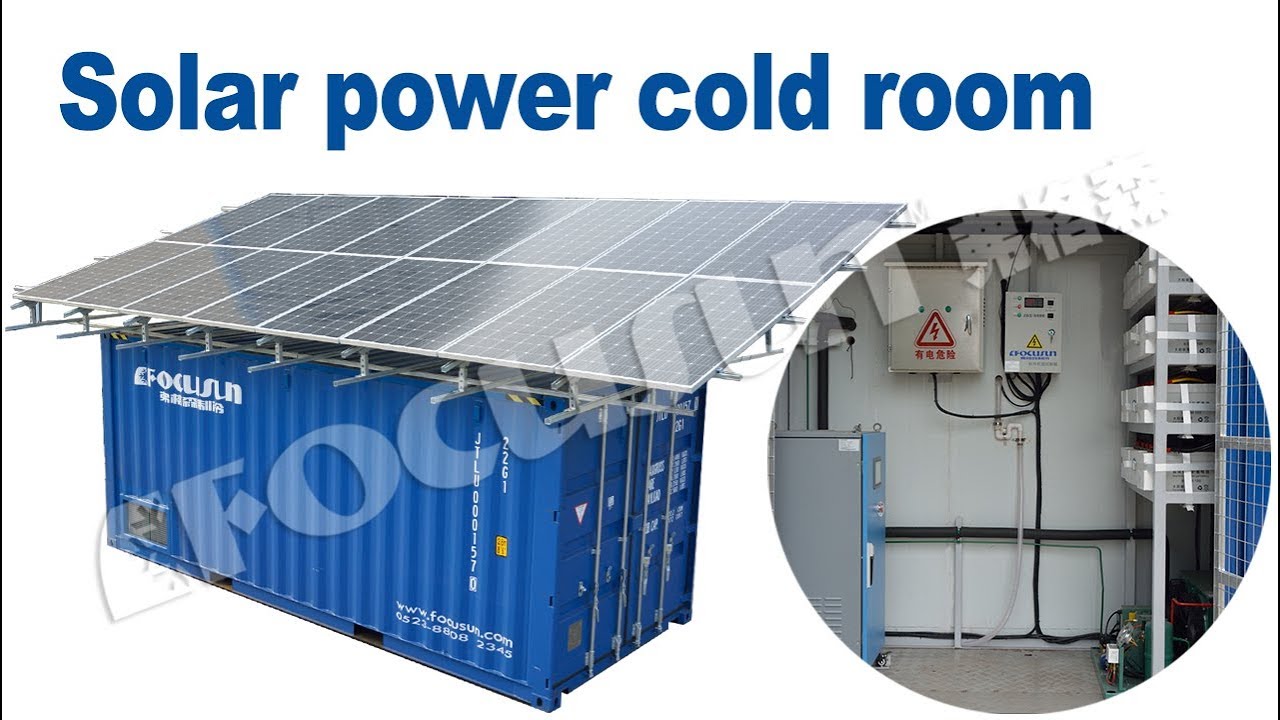 Focusun Solar Power Cold Room