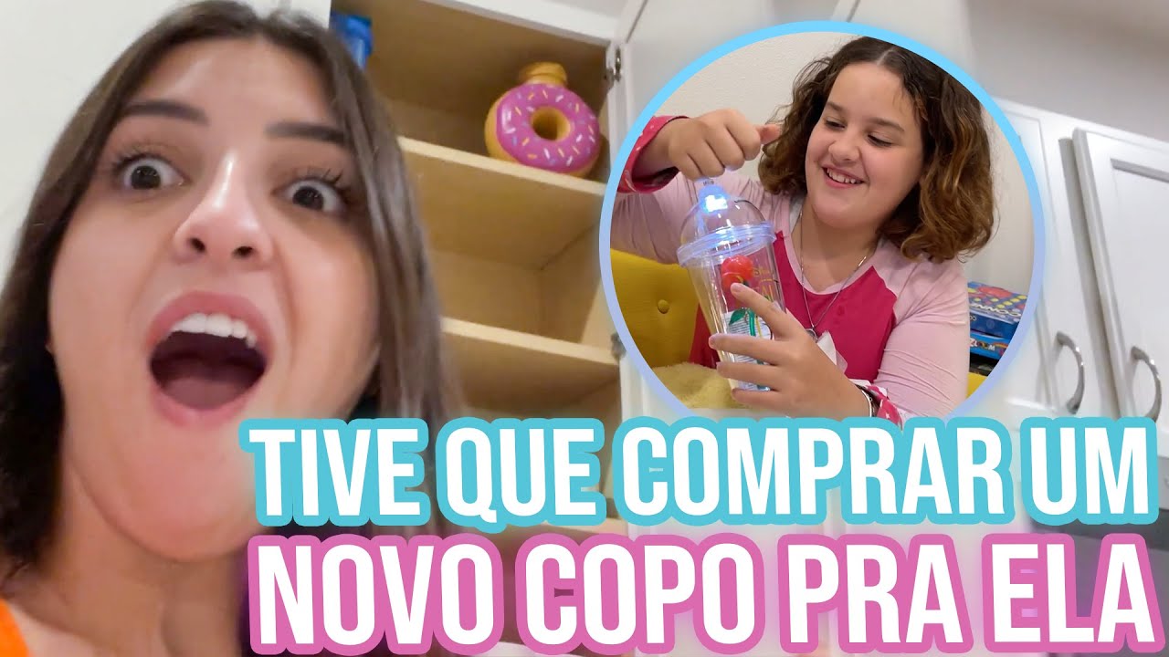 QUEBREI O COPO FAVORITO DA MINHA IRMÃ E TIVE QUE COMPRAR UM NOVO NA DISNEY