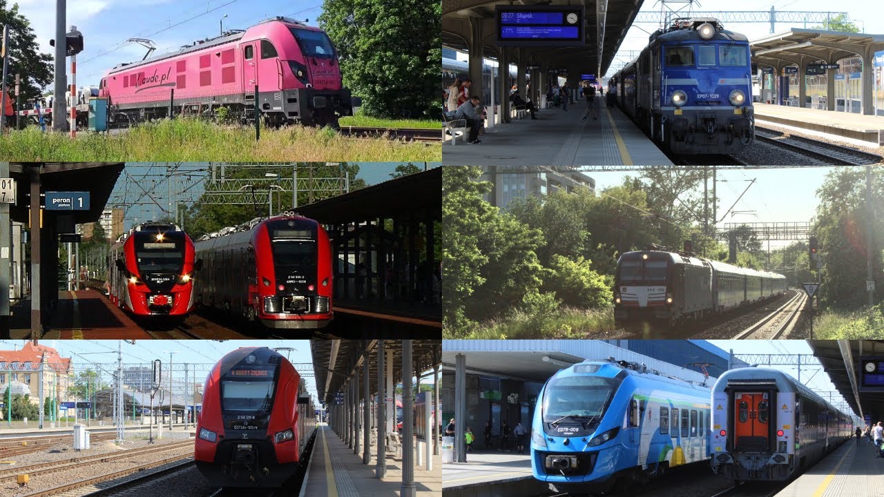 Pociagi w Poznaniu 1.06.2023 (Główny, Garbary,Towarowa Obwodnica)