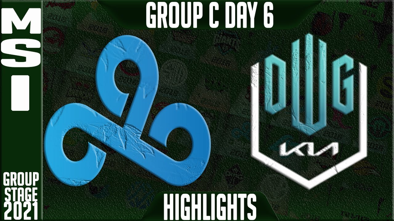 C9 vs DK Highlights | MSI 2021 Day 6 Group C | Cloud9 vs DWG KIA