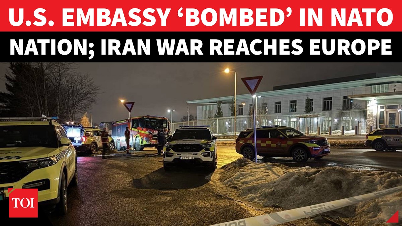 BREAKING: Loud Explosions Rock US Embassy In Oslo Amid Iran War; Shockwaves Hit NATO Nation
