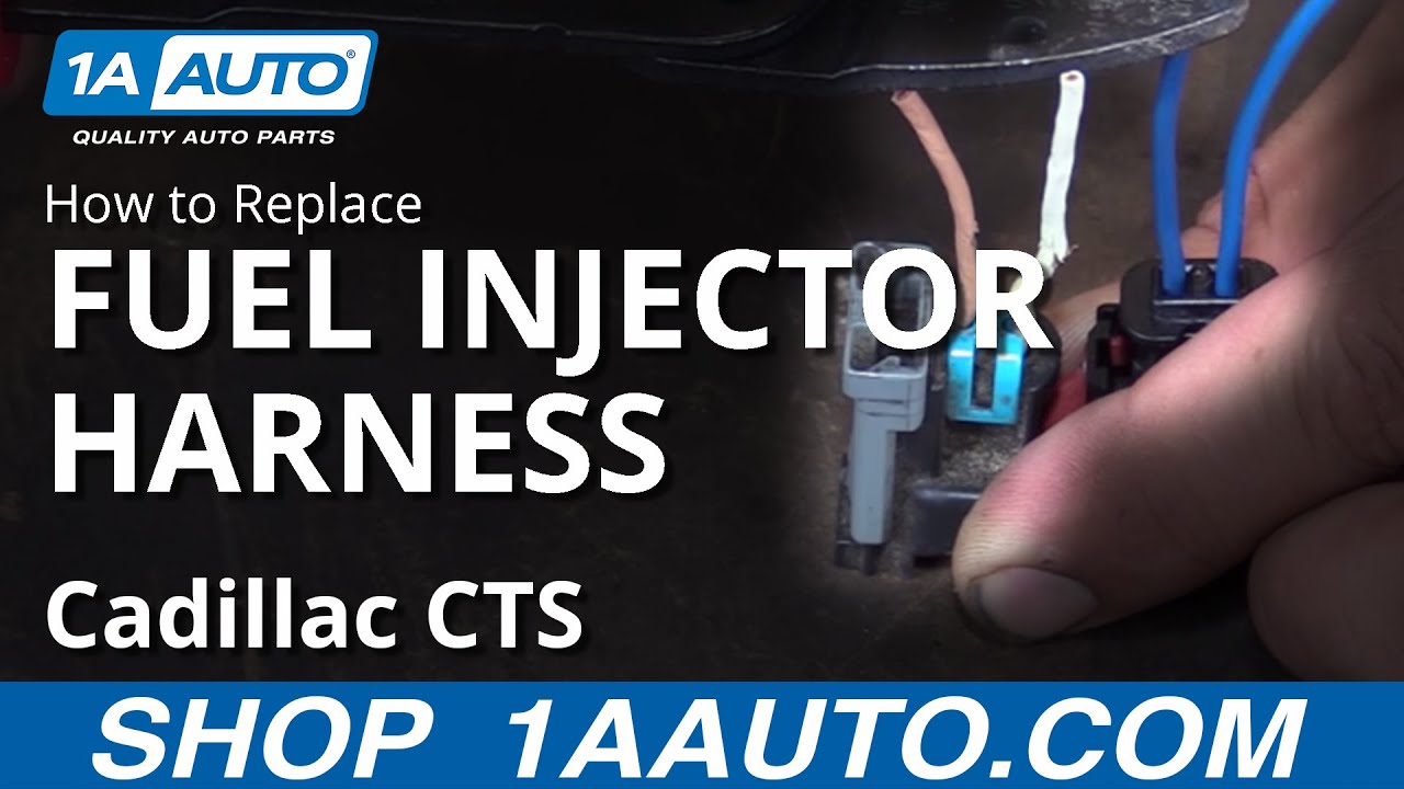 How to Replace Injector Harness 03-07-07 Cadillac CTS