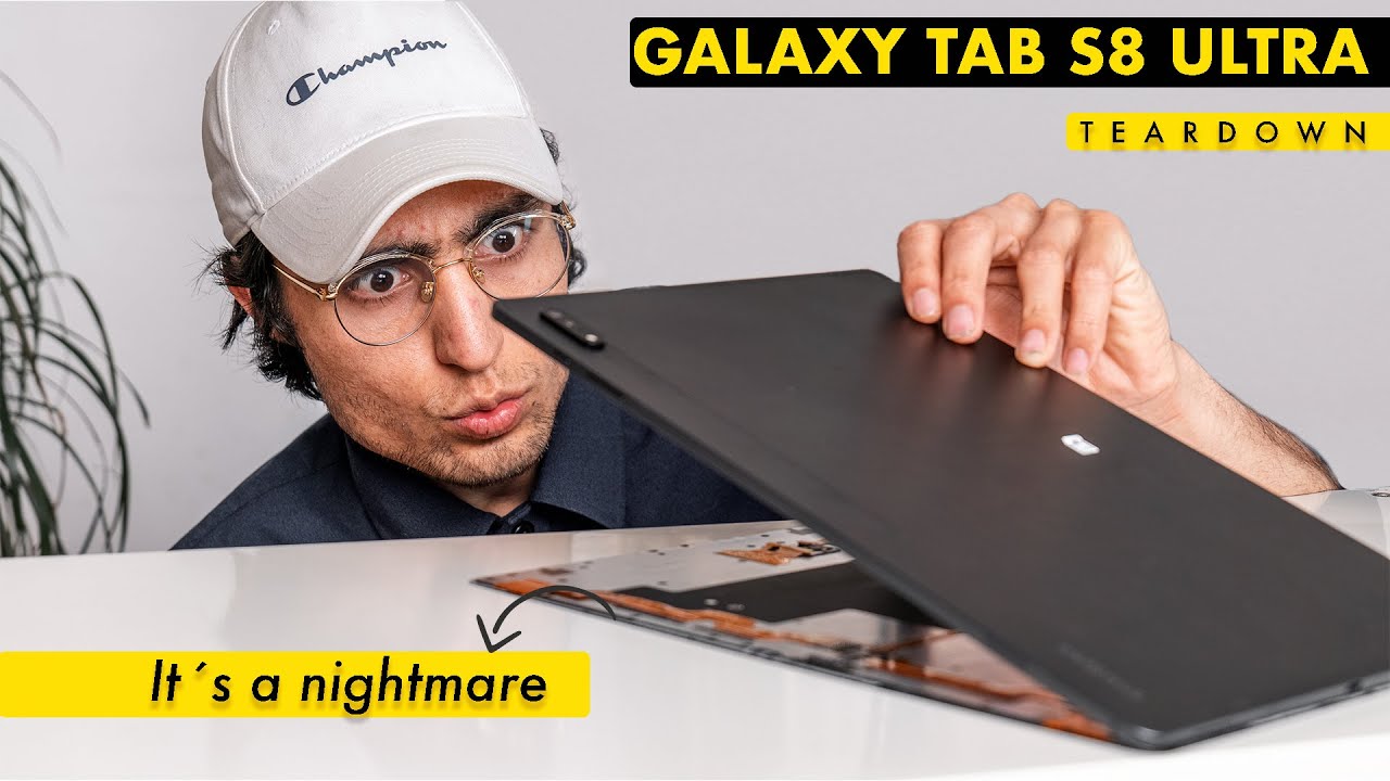 Galaxy Tab S8 ULTRA Teardown - Too Much to Deal With!
