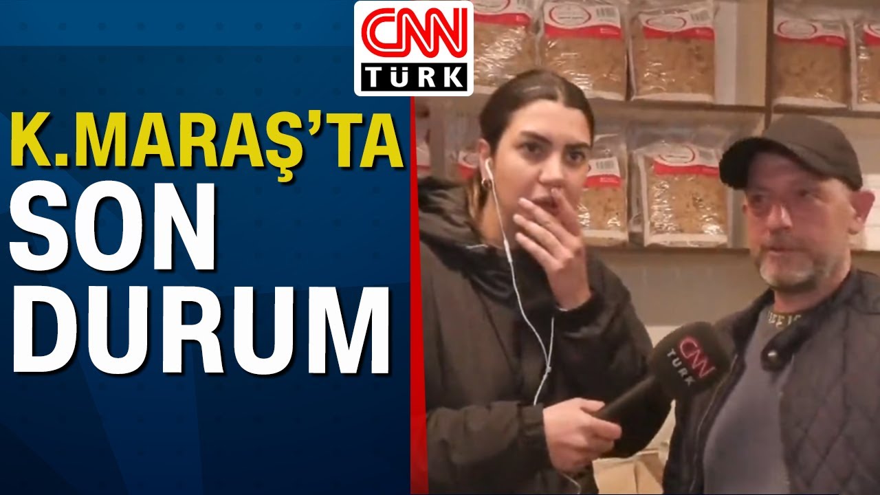 CNN Türk Özel Haberler Şefi Fulya Öztürk, depremin merkez üssü olan Kahramanmaraş'tan aktardı