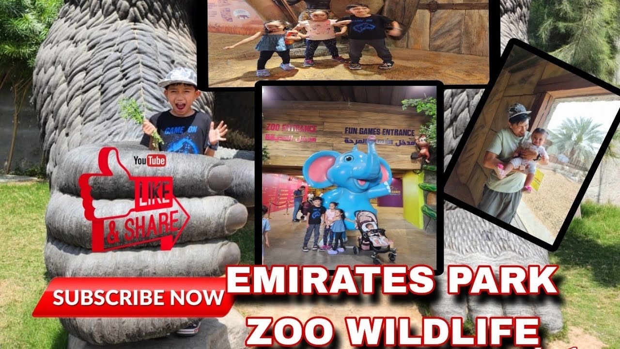 Emirates Park Zoo | Wildlife Animals | part 1