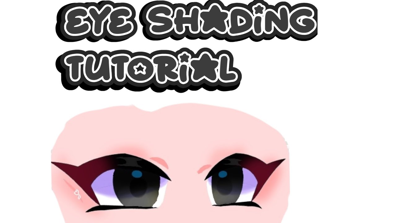 How to shade black eye tutorial #gachaclub #ibispaintx 