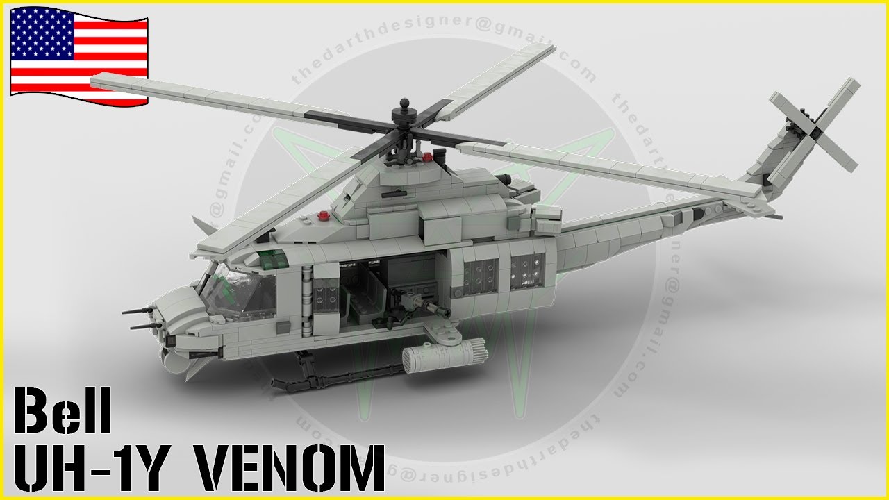 LEGO Bell UH-1Y Venom | 1/35 Scale