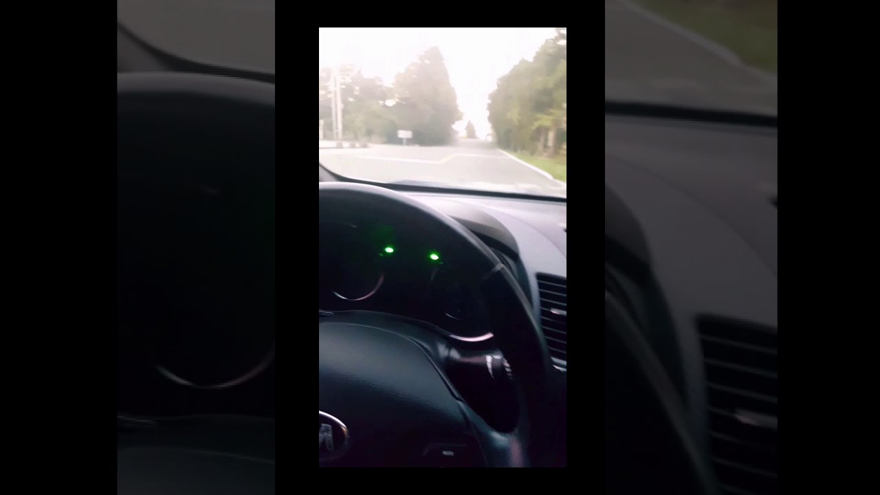 Drive on Jeju Island Mysterious Road by Turning Off Engine