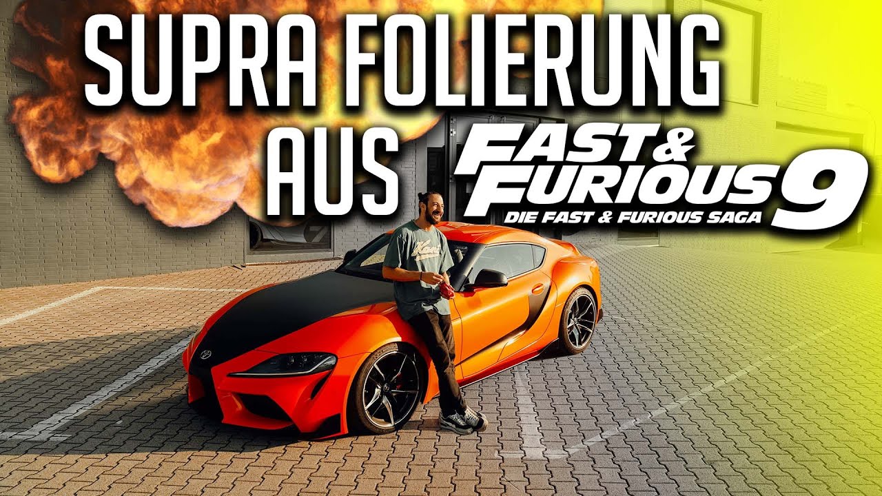 Enjoy Fahrzeugfolierung | Der Supra aus Fast & Furious 9!