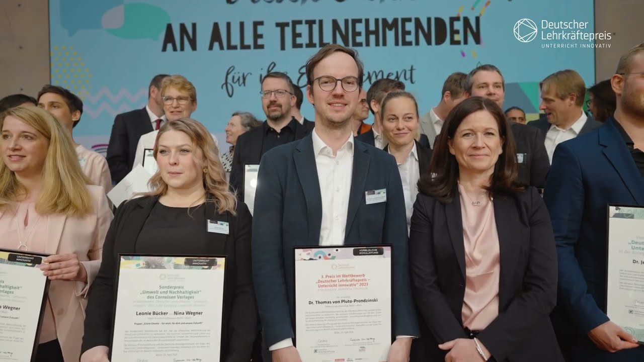 Preisverleihung des Deutschen Lehrkräftepreises | Unterricht innovativ 2023