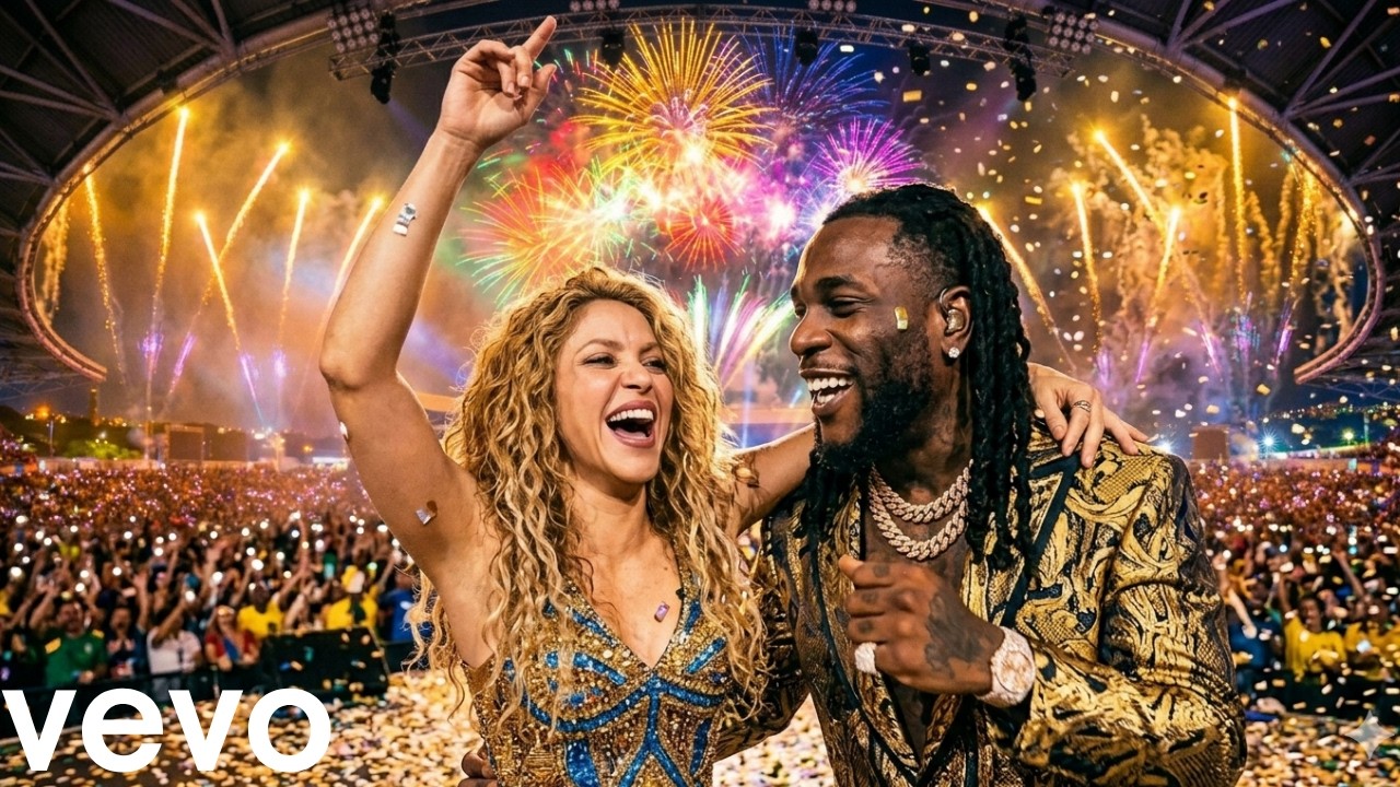 SHAKIRA ft BURNA BOY- Official life performance || FIFA WORLDCUP 2026|| championship song