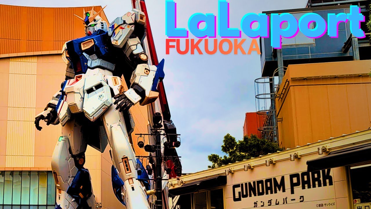 LaLaport Fukuoka RX-93 ν Gundam & GUNDAM SIDE-F