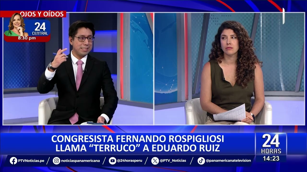 Fernando Rospigliosi llama 