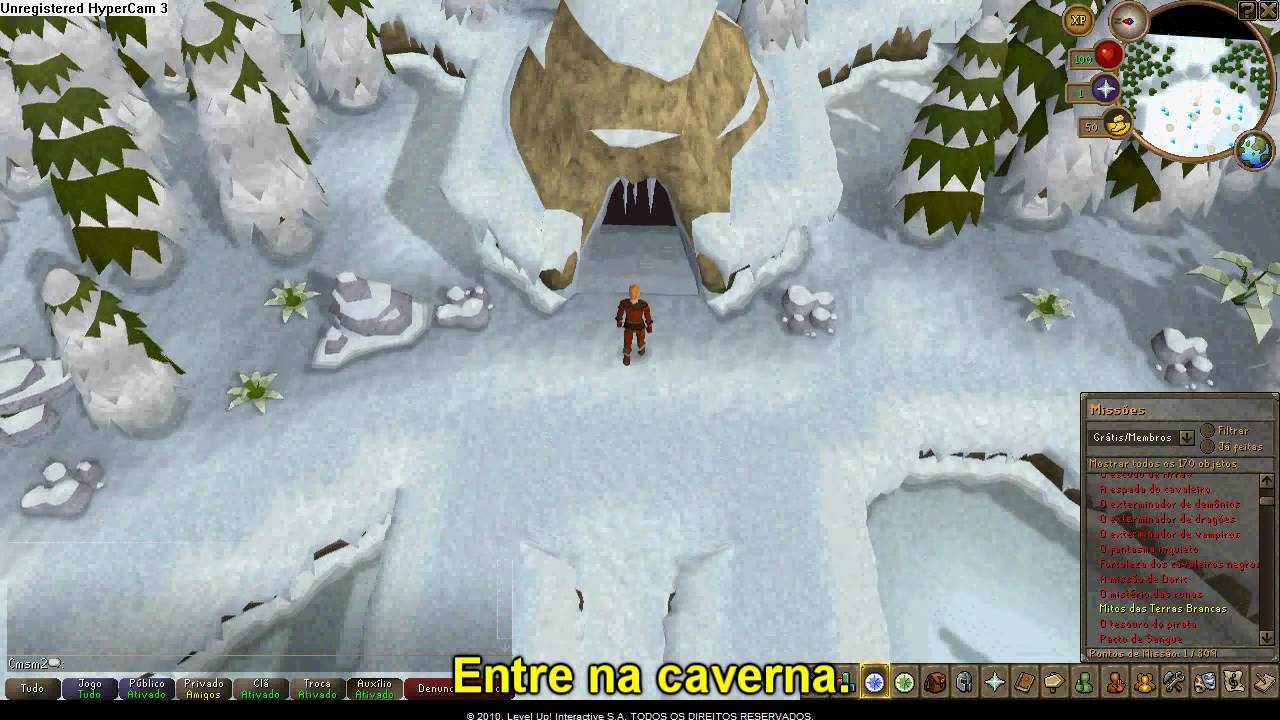 Runescape - Mitos das Terras Brancas - Parte 1