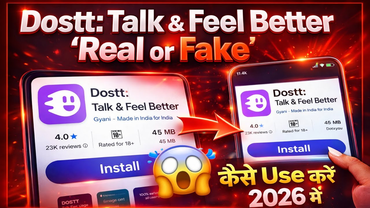 Dostt Talk app real or fake | Dostt Talk app Use Kaise Kare