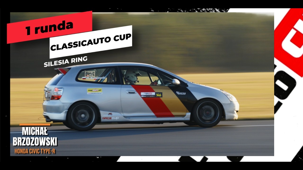 Michał Brzozowski - Honda Civic Type R - 1 runda Classicauto Cup 2026