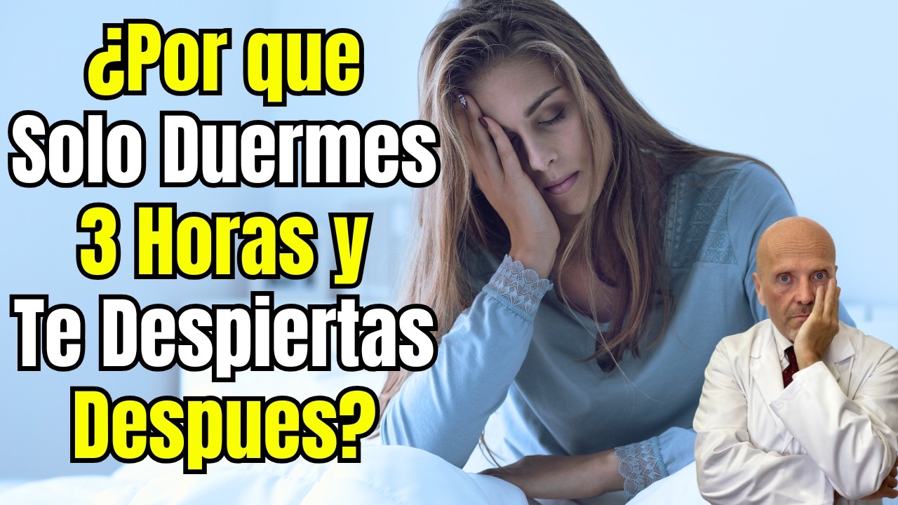 😴⏰ ¿PORQUE SOLO DUERMO 3 HORAS Y ME DESPIERTO SIN MAS DESPUES? 😴⏰
