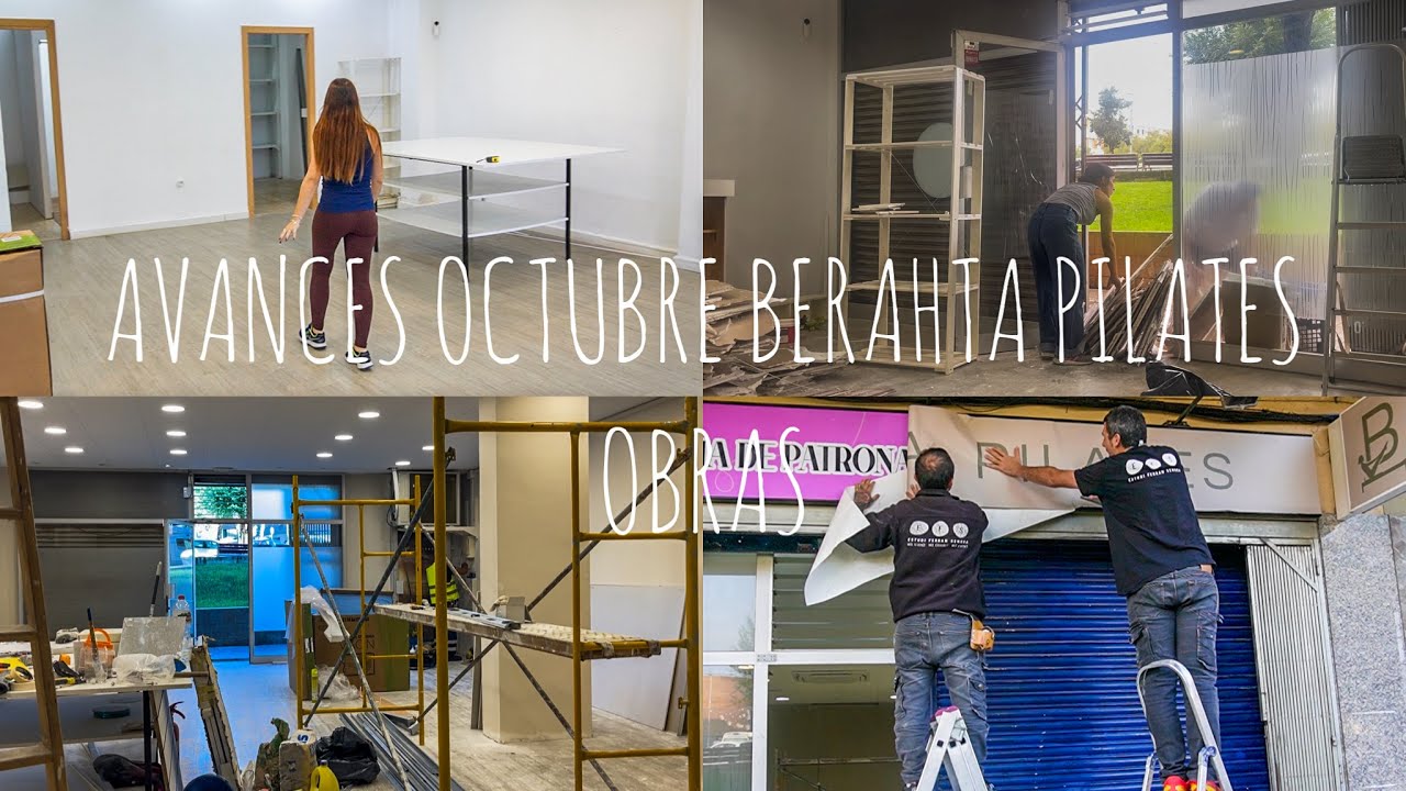 UPDATE DE MI NUEVA EMPRESA EN EL MES DE OCTUBRE | OBRAS | BERAHTA PILATES