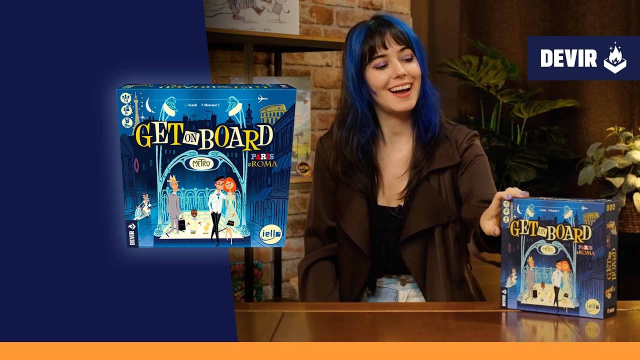 ✅ C&oacute;mo jugar a Get on Board: Paris & Roma - Devir