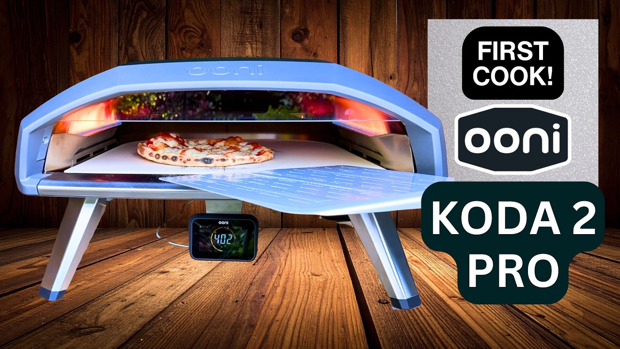 My First Time Cook using Ooni Koda 2 PRO Gas Powered Pizza Oven Impressions and Review!