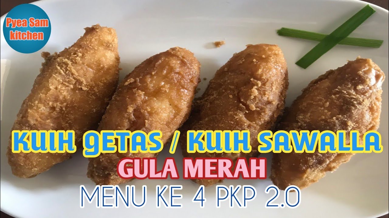 Resepi Kuih Getas Gula Merah | Menu PKP 2.0 | 2021
