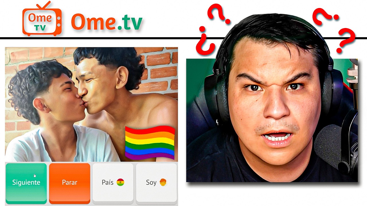 CONOCIENDO A MIS SEGUIDORES EN OME TV 😱