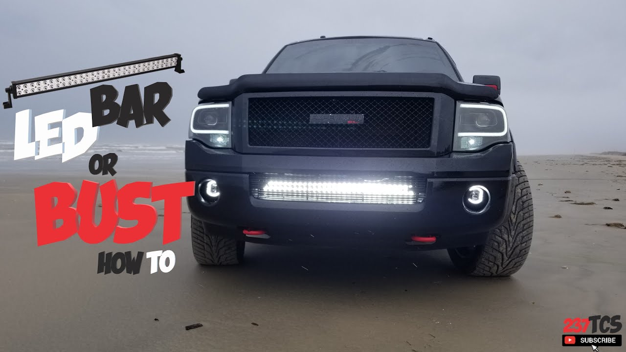 LED Bar installation on 2007-18 Ford Expedition [SIMPLE & for LE$$]