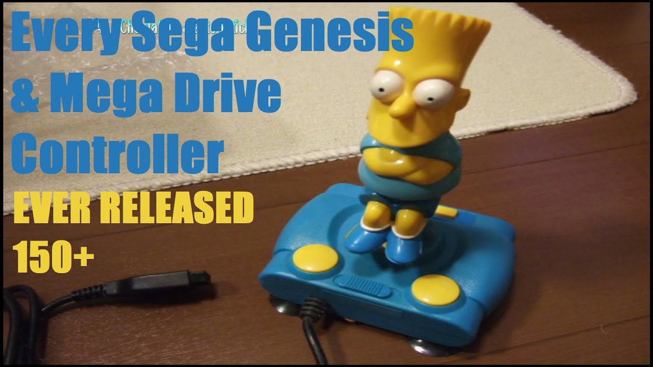 Every Sega Genesis & Mega Drive Controller Released (Retro Sunday)