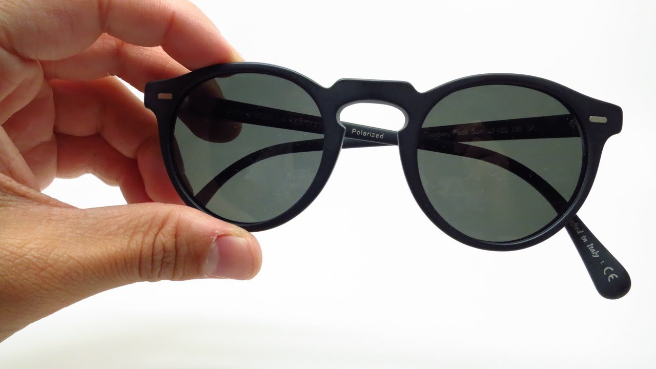 Oliver Peoples Gregory Peck OV 5217S 1031P2 Polarized Sunglasses Review & Unboxing