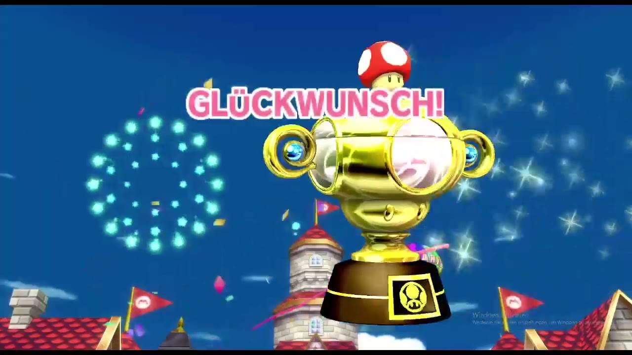 GAMEPLAY Mario Kart Wii Pilz und Blumencup 150ccm