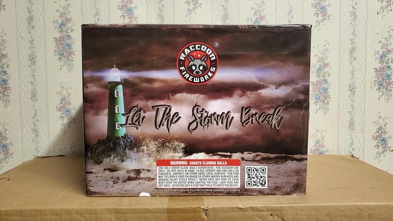 Fireworks Demo (500 Gram Cake) - Let The Storm Break (Raccoon)