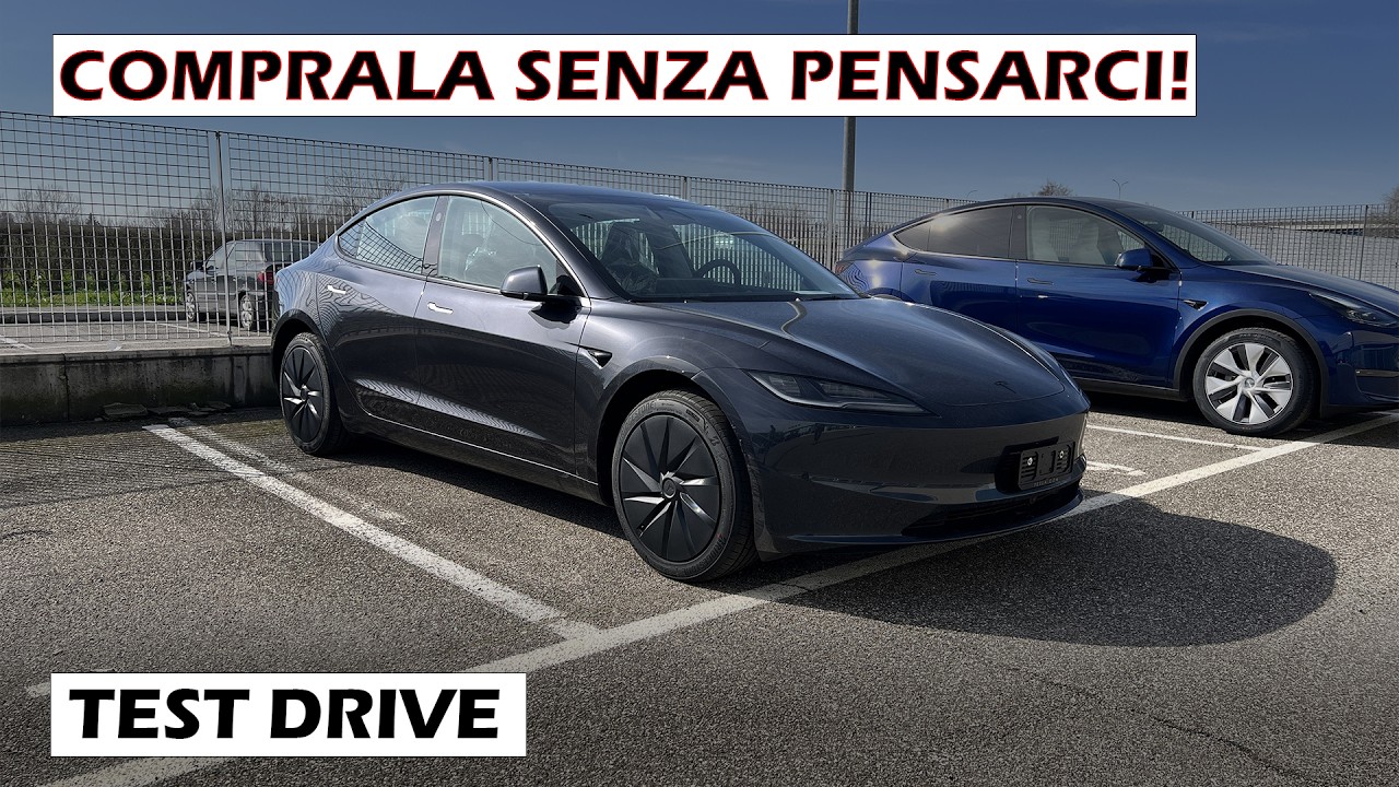 PRIME IMPRESSIONI Tesla model 3 STANDARD 2026