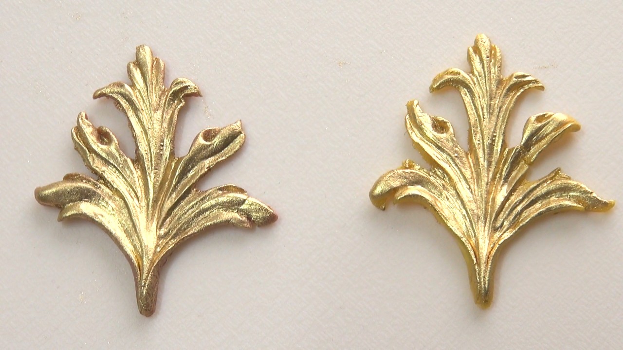 Как правильно покрыть золотом декор How to properly paint decor with gold
