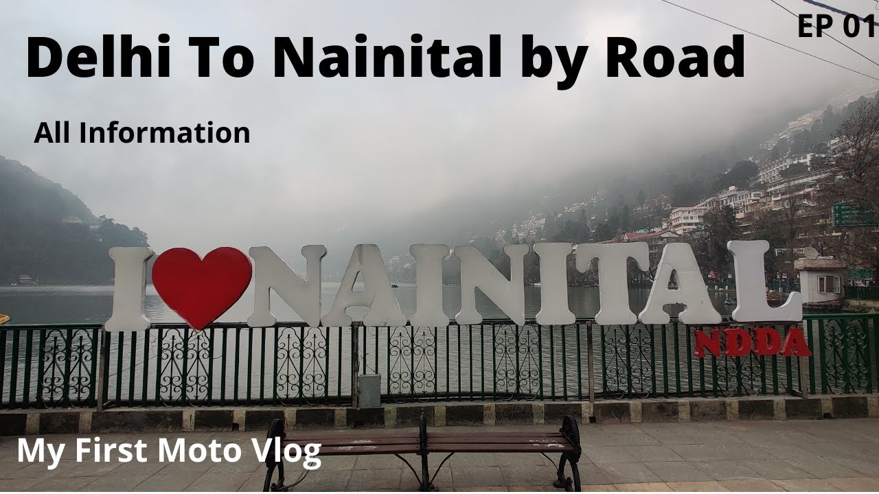 Delhi to Nainital Road Trip via Bike 2021| My First Moto Vlog|Meerut Expressway |Full Road Side View