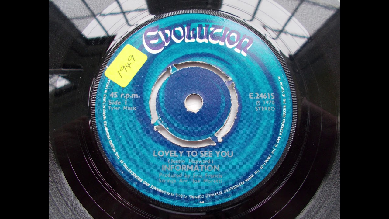 Information – Lovely To See You   ____ UK Prog/Psych