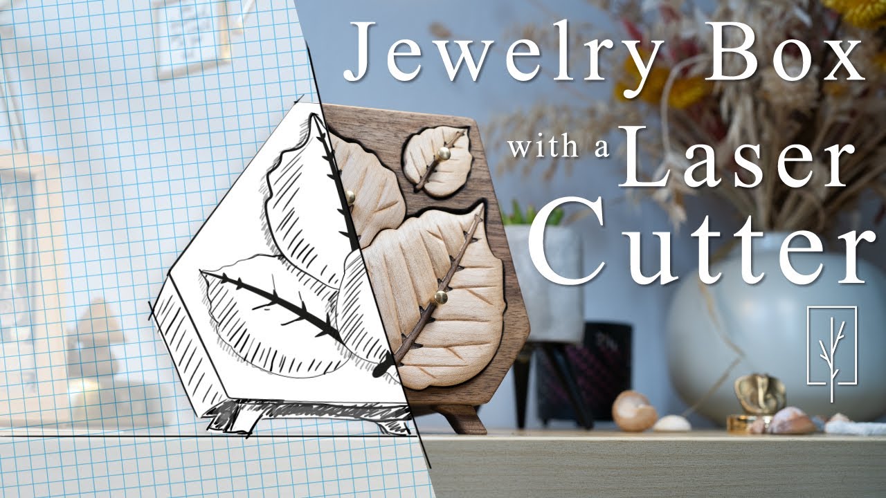 Jewelry Box with a SECRET drawer - xTool P2