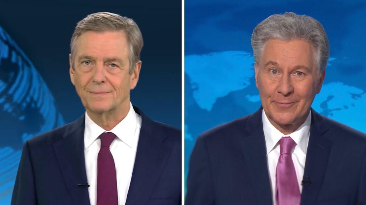Tagesthemen verabschieden Claus-Erich Boetzkes & Claus Kleber