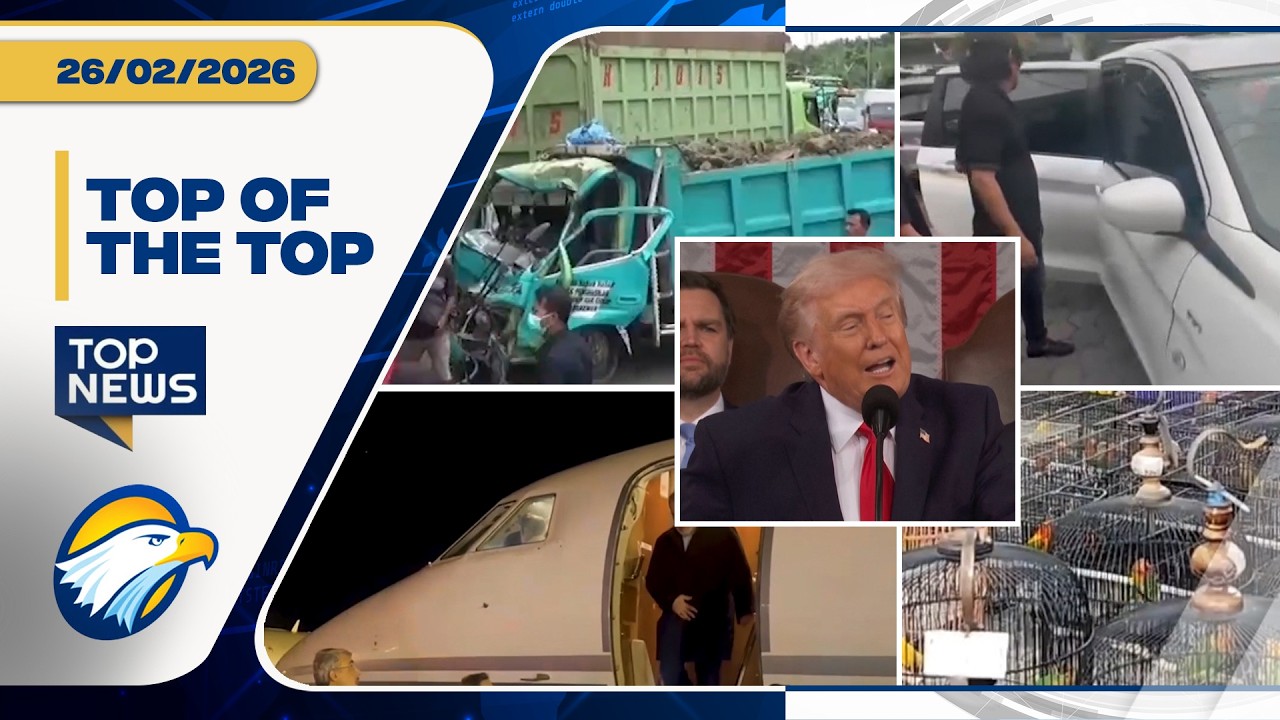 TOP OF THE TOP - Trump Ancam Iran, Truk Telur Tabrak Dump Truk, Lahar Dingin Lewotobi