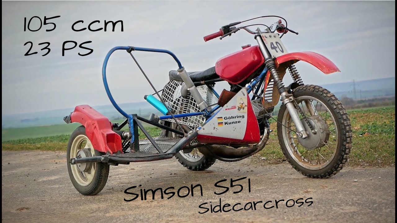 Simson S51 - Sidecarcross '10